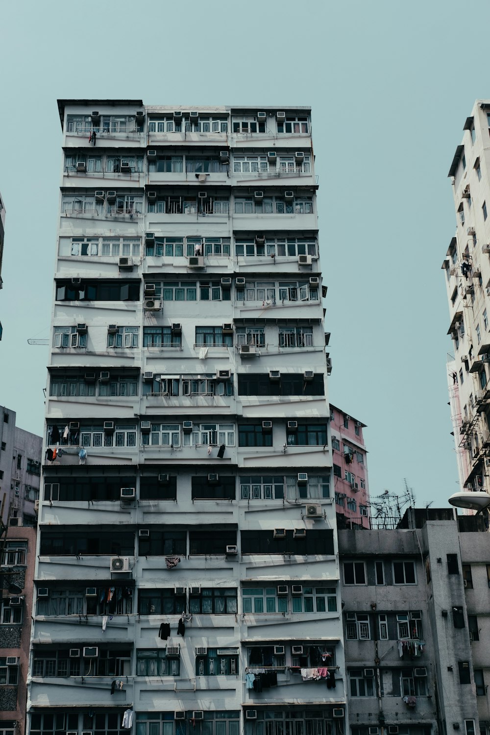 white concrete building