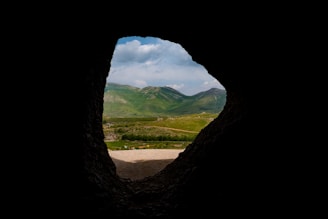A serene view of the Cave of the Patriarchs surrounded by lush greenery.