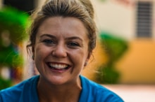 woman taking selfie photo