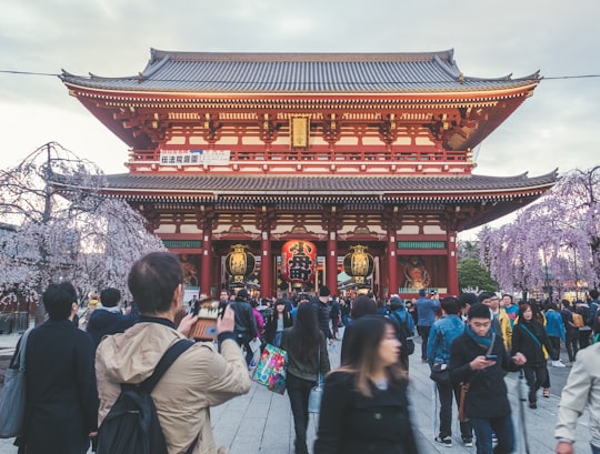 shrine in Sensō-ji Japan