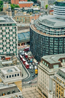 photo of high-rise buildings