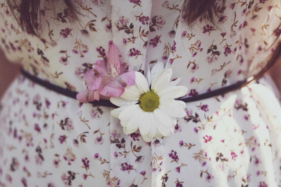 linen dress flatlay