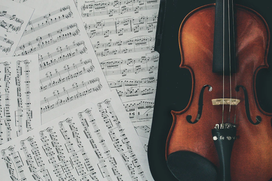 Advanced violin lesson