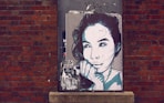 woman's portrait painting