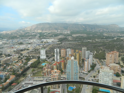 An aerial view of Ponta Grossa showcasing the cityscape.