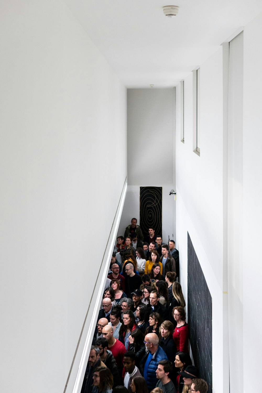 group of people gathering inside house