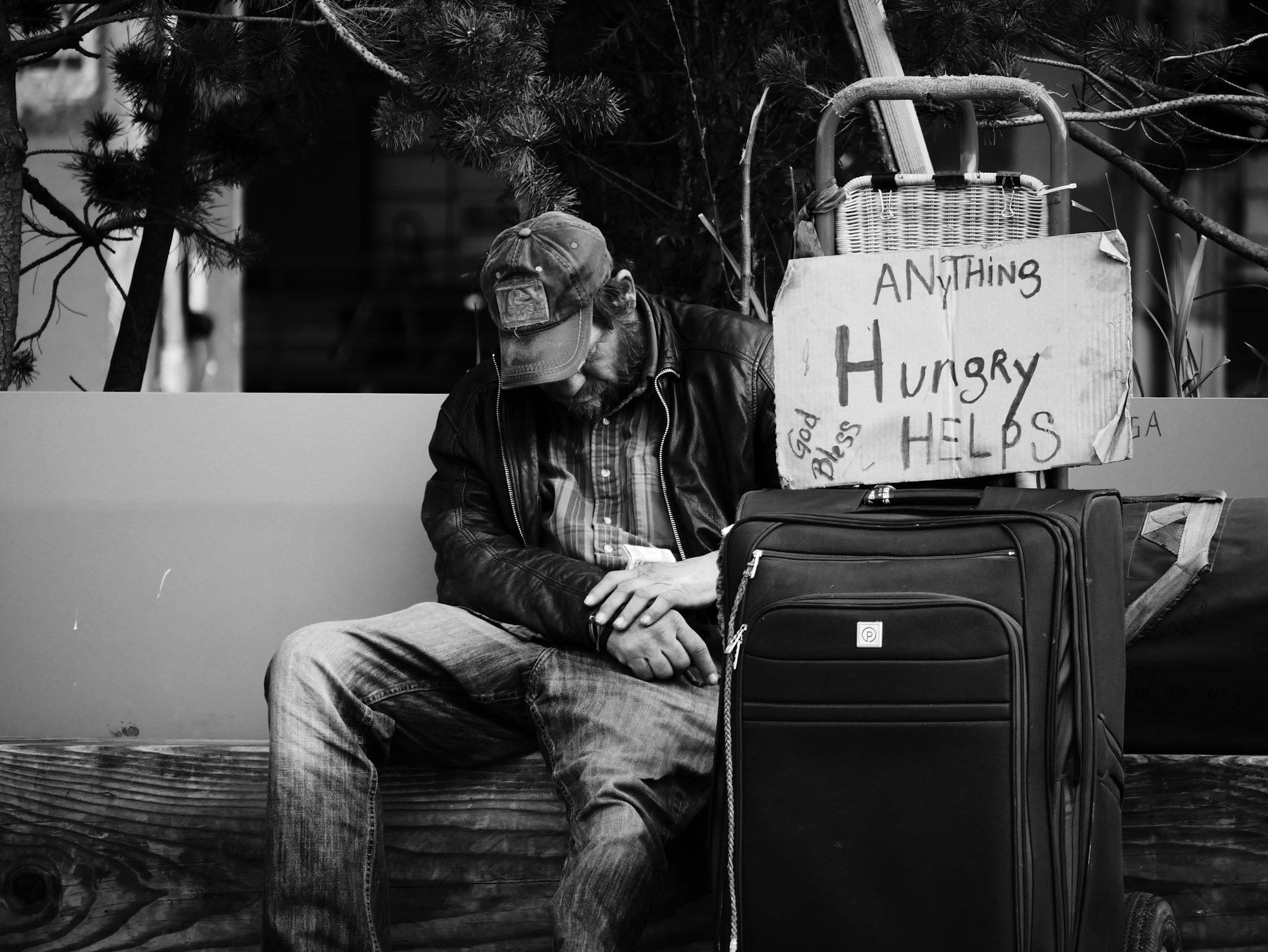 I had several encounters with homeless people in Seattle. I spoke to men who had hit rock bottom with alcoholism and other addictions.