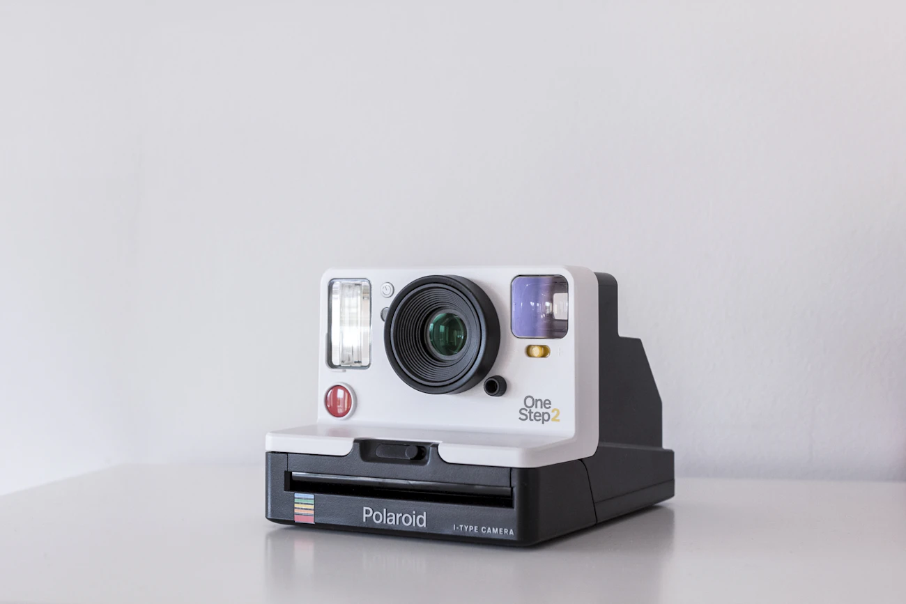 Classic camera and creator tools prepared for a studio journal workflow