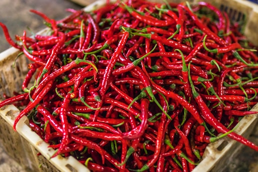 Brûlures au piment
