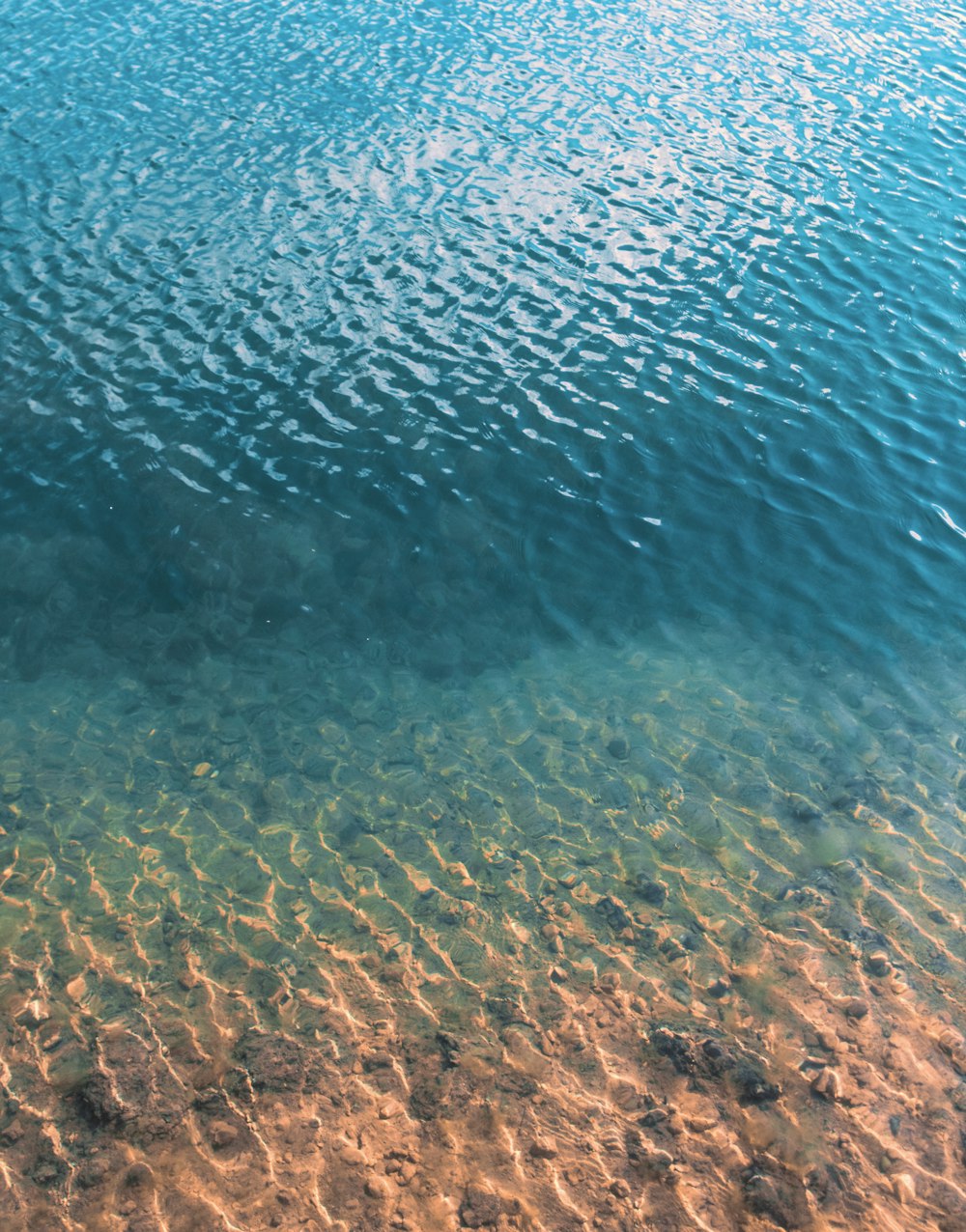 high angle view of body od water