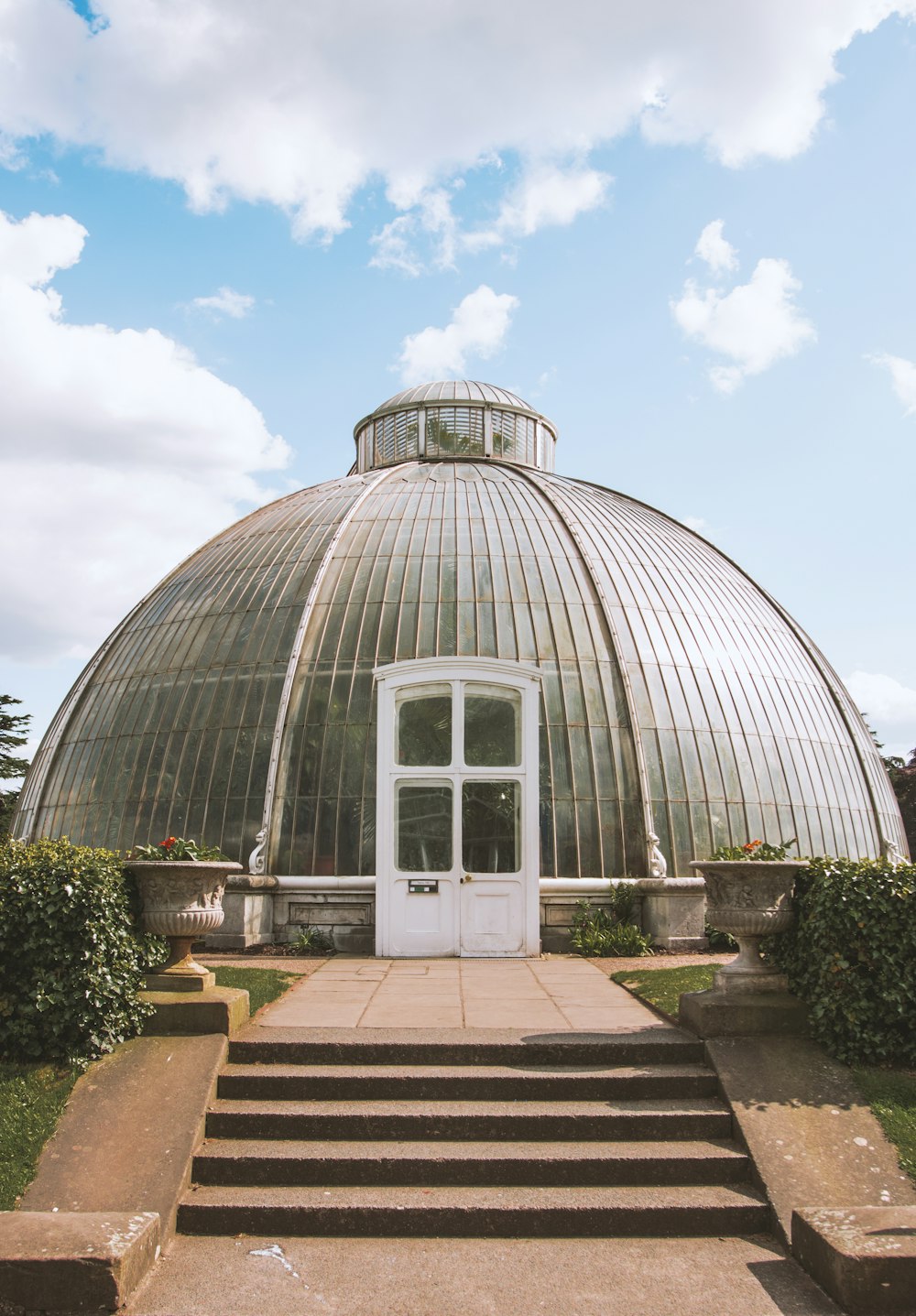 dome-shaped greenhouse