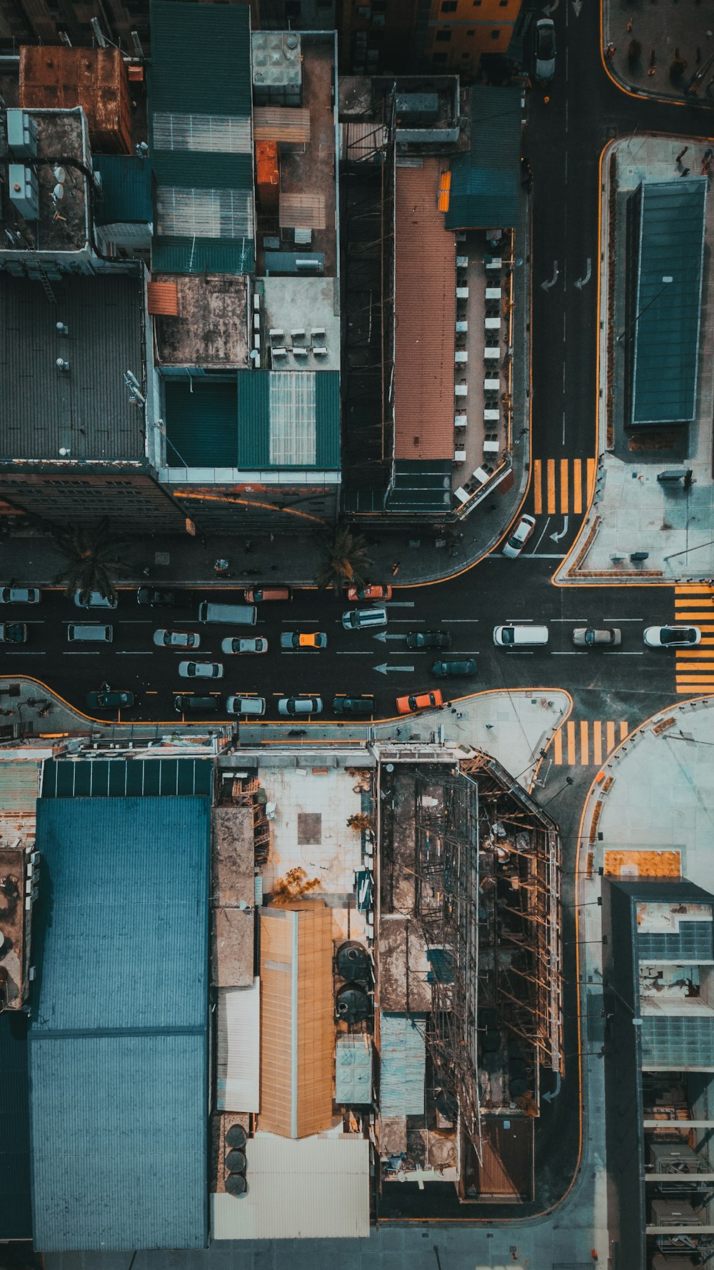 Flächenansicht Fotografie von Städtebau