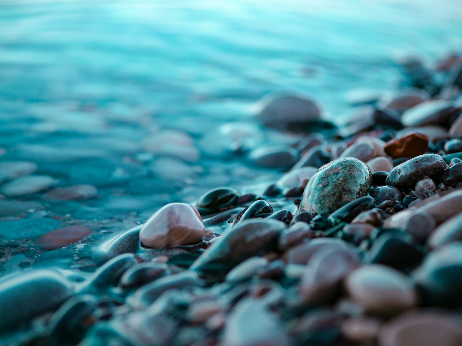 Panasonic Lumix G Macro 30mm F2.8 ASPH Mega OIS sample photo. Brown and black stones photography