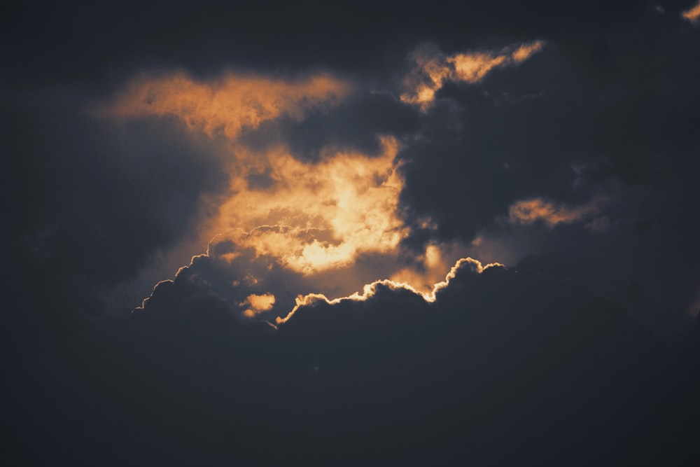 foto di nubi cumuliformi