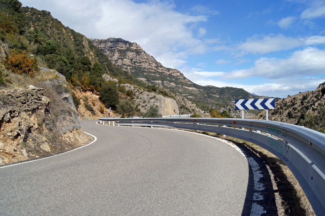 gray road under sunny sky, N260!