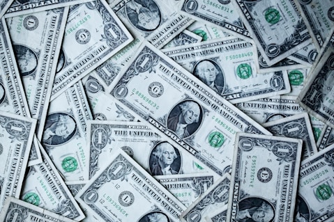 1 U.S.A dollar banknotes