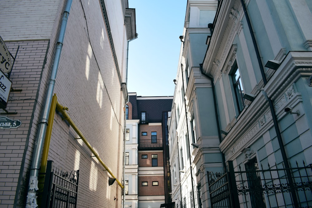 photo of empty alley