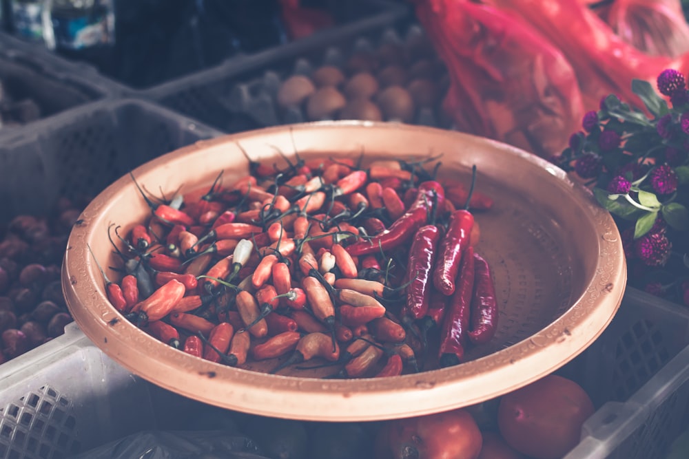 shallow focus photography of peppers