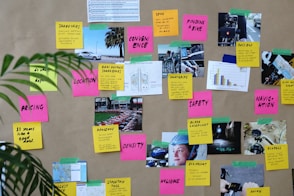 sticky notes