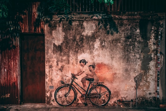 photo of George Town Cycling near Penang Bridge