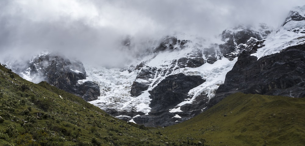 snow covered mountain