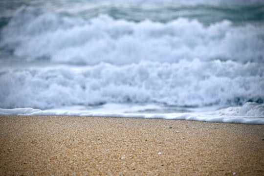 close-up photo of seashore during daytime in Sète France