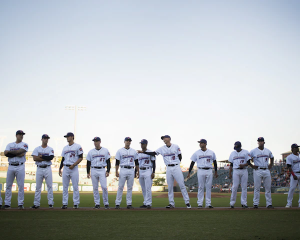 Baseball team uniforms