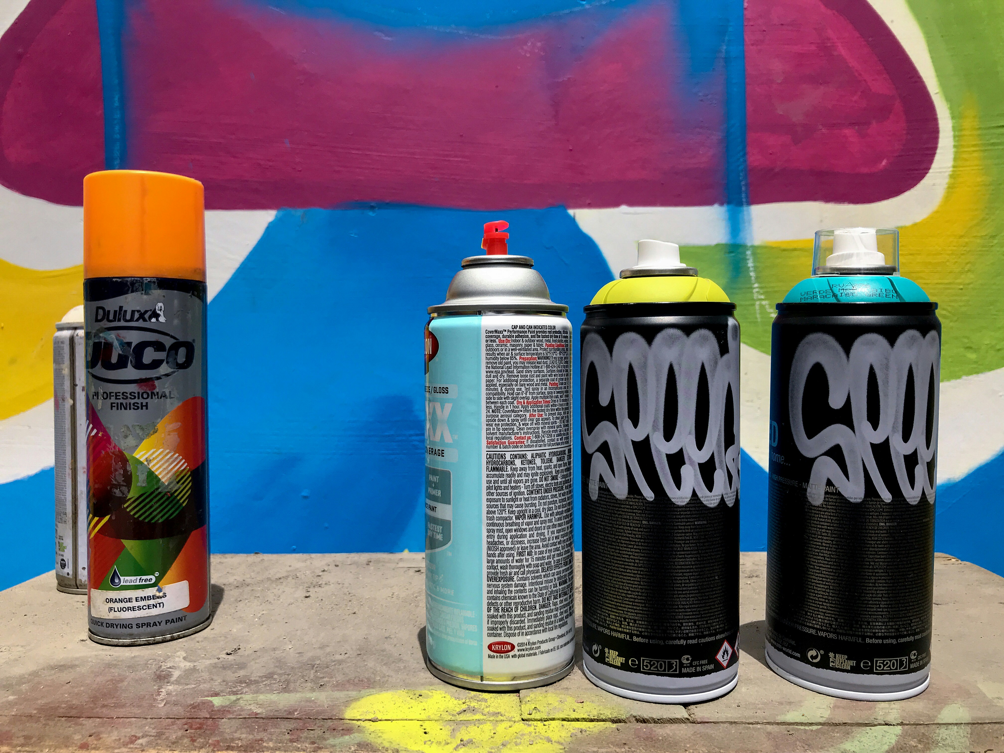 Spray néon édition limitée