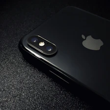 Back view of the same premium iPhone case showcasing the reinforced camera protection.