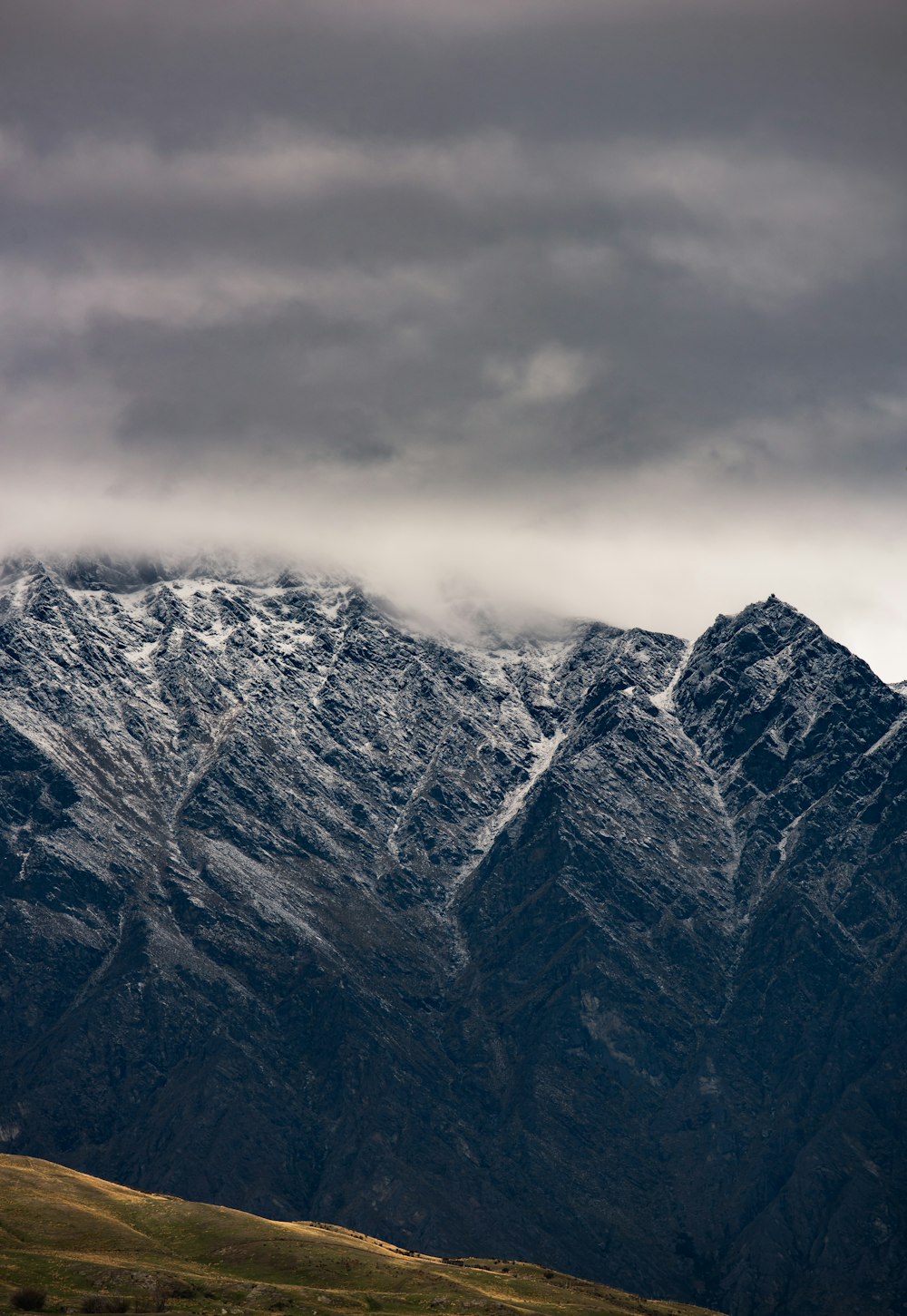 high-photography of mountains