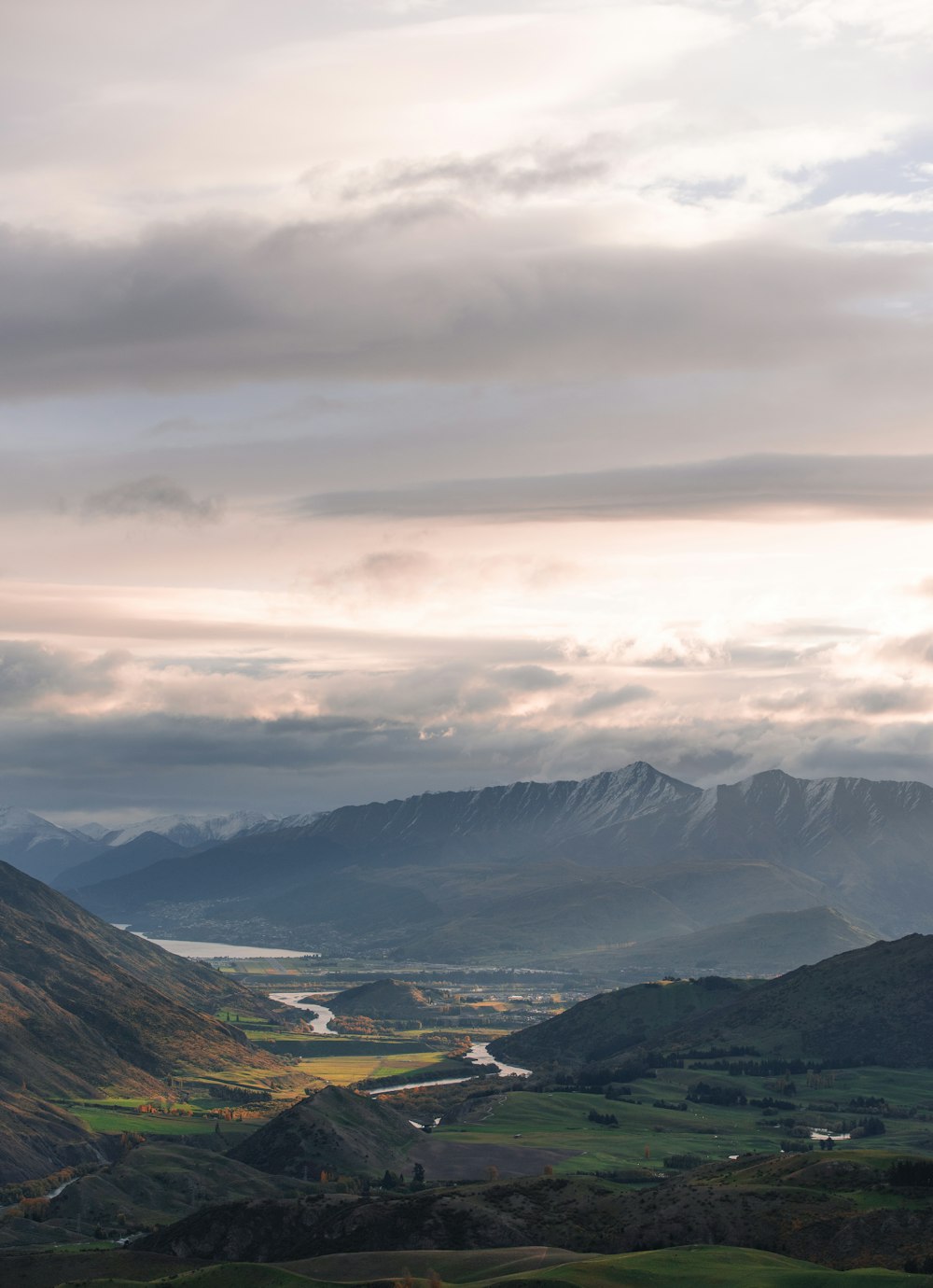 landscape photography of mountains