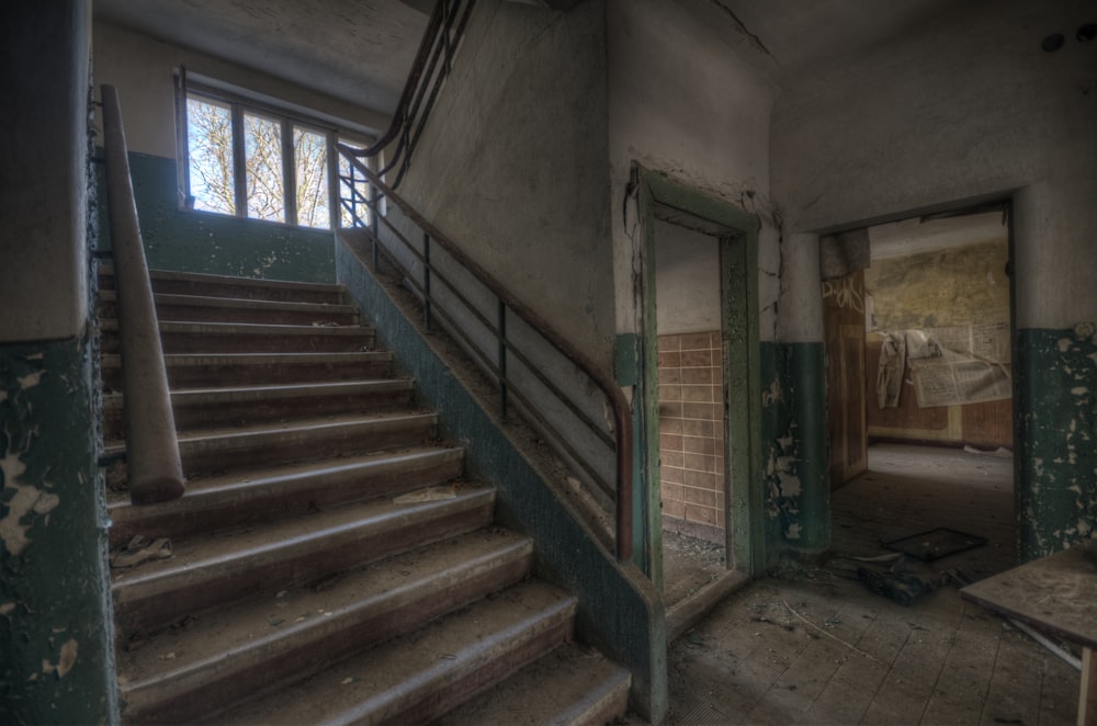 empty staircase