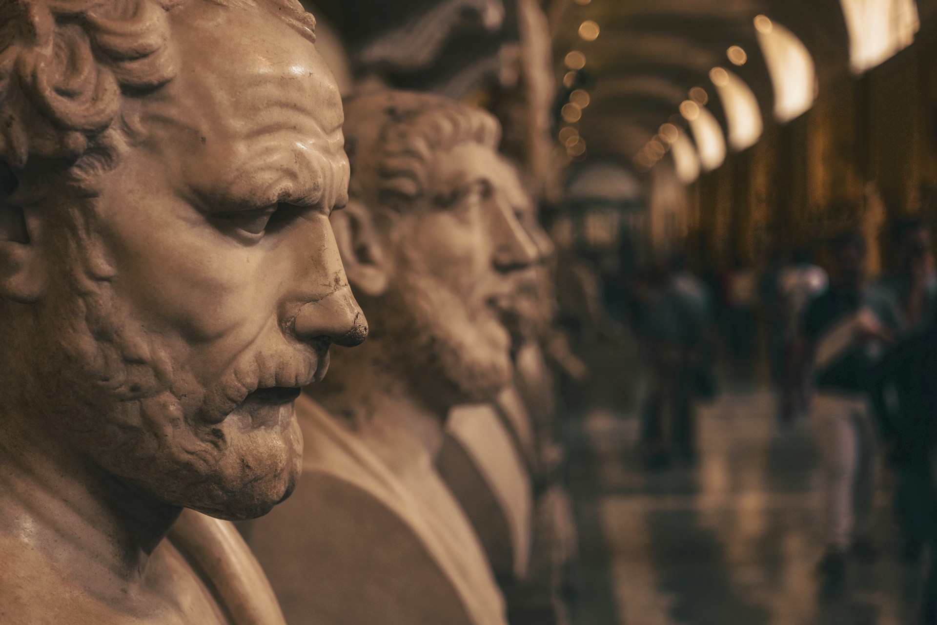 male head bust