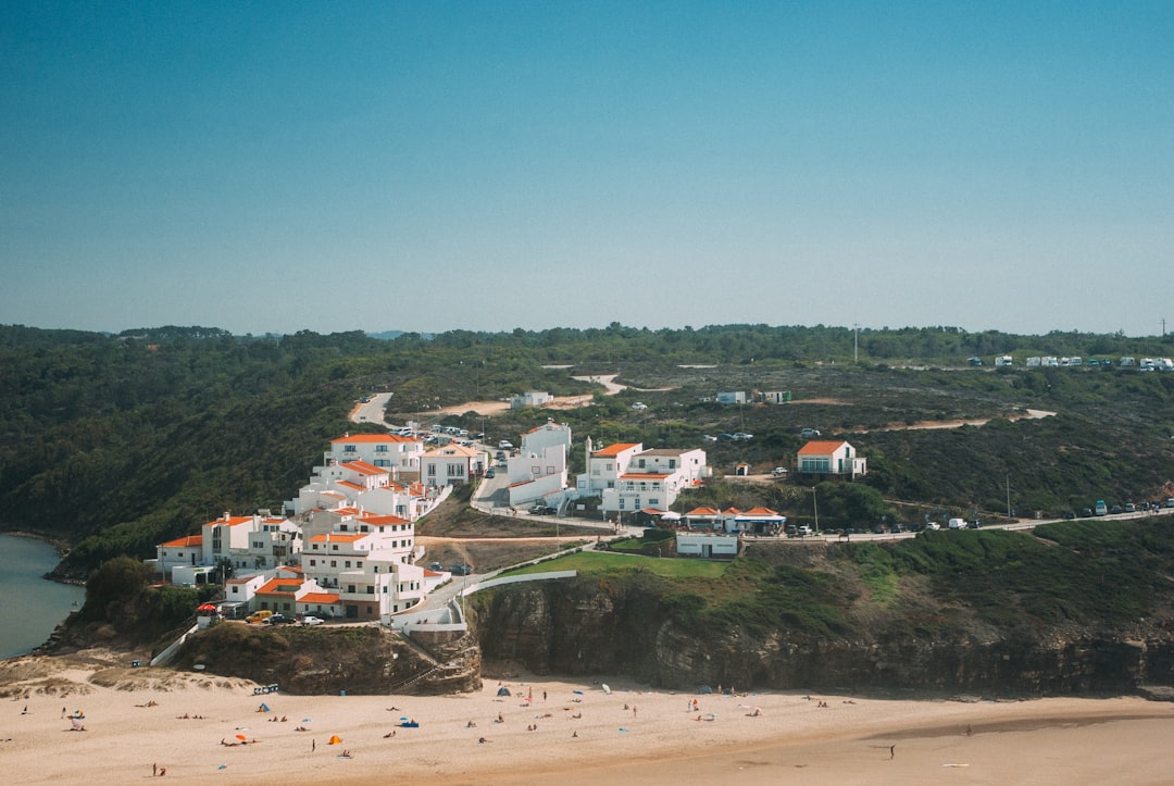 photo of Vila Nova de Milfontes Town near Praia de Nossa Senhora