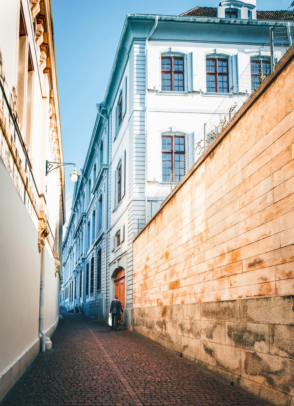 low angle photography of house