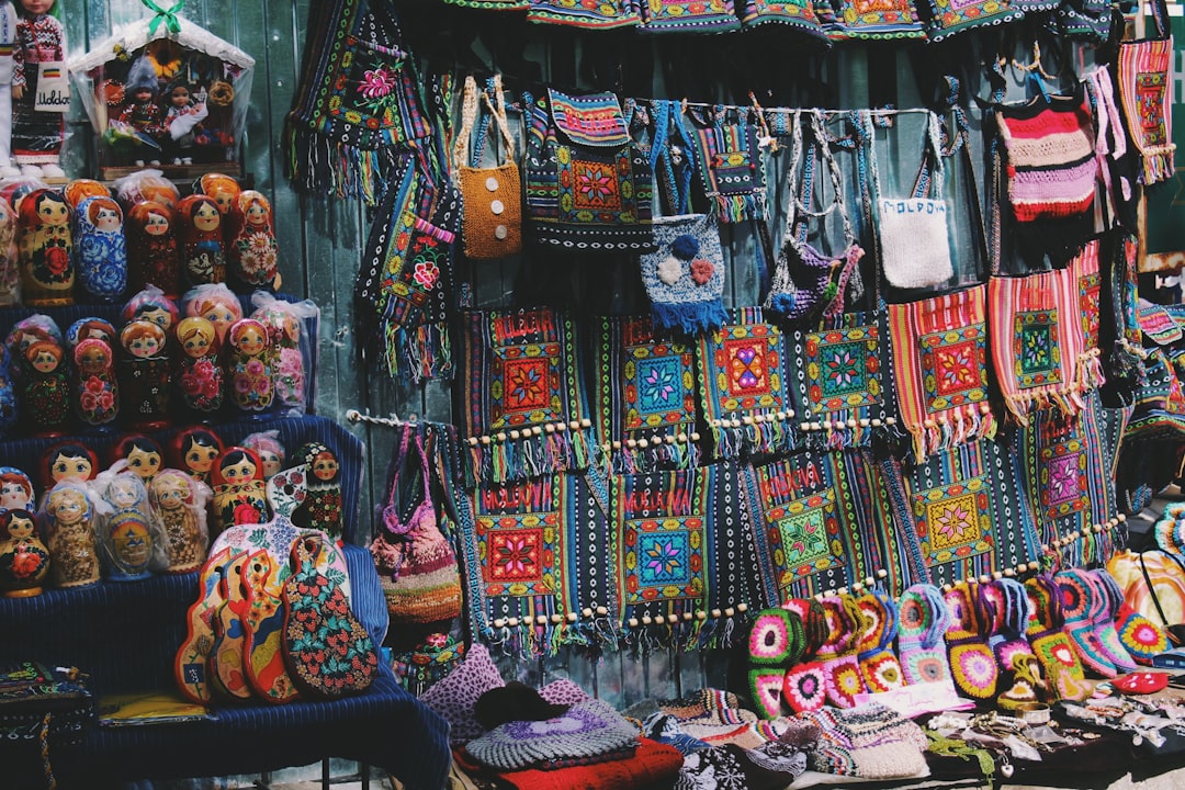 assorted-color crossboy bag,