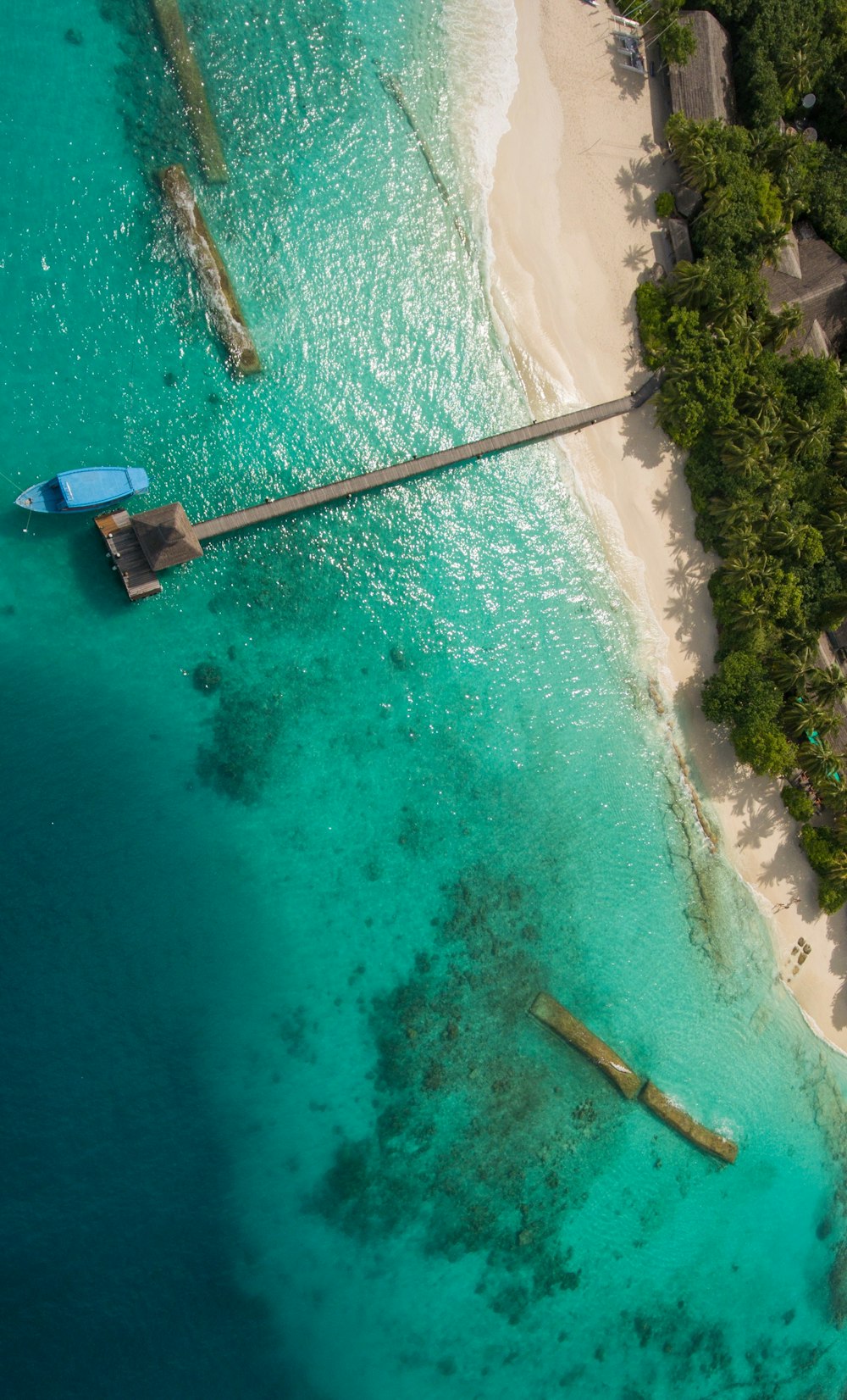 aerial view photography of body of water during daytime