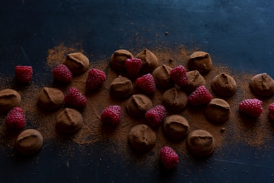 raspberry and chocolate chocolate zoom background