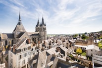 aerial photo of cathedral