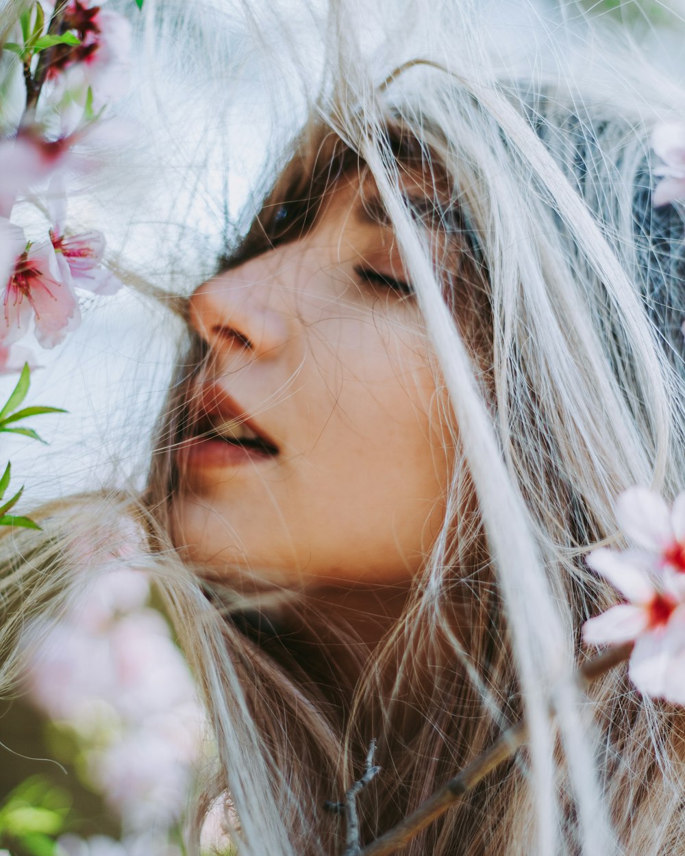 capelli grigi da donna