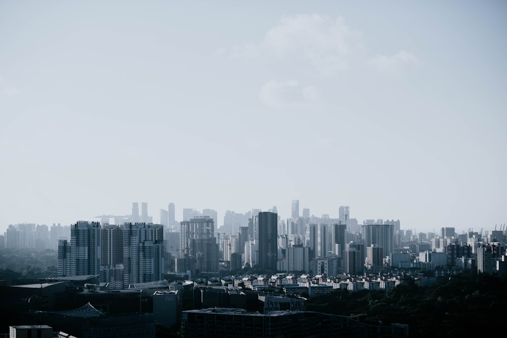 foto panoramica del paesaggio urbano