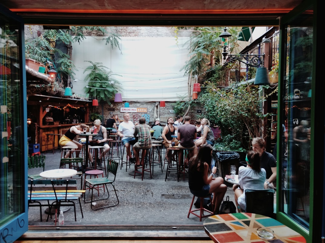 Beer garden