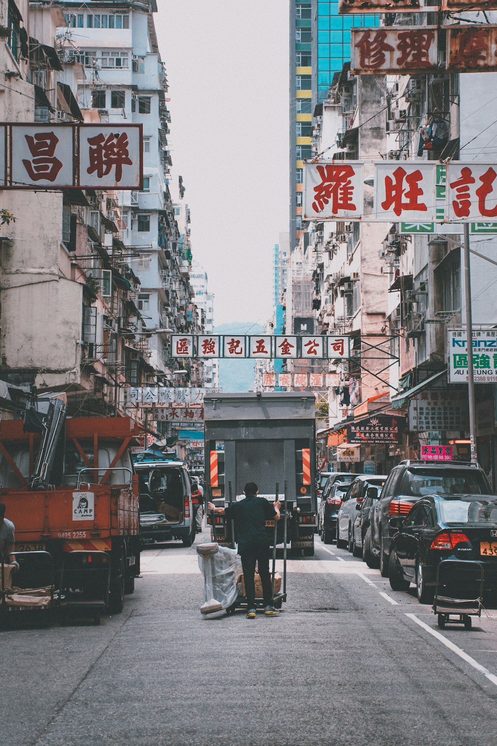 person walking on street during daytime