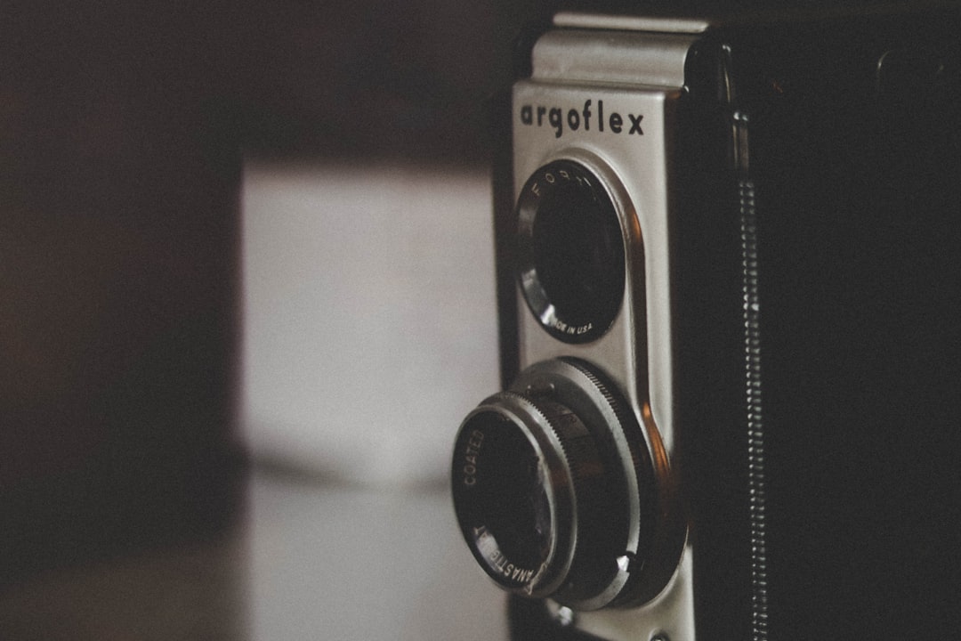 selective focus of gray Argoflex camera
