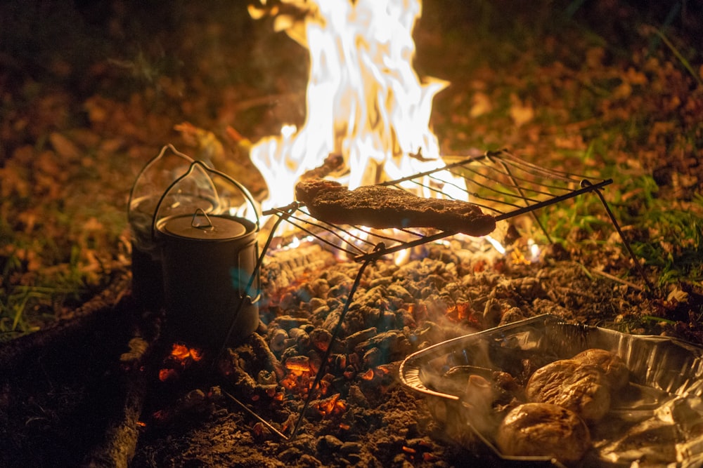 Steak auf Barbecue-Grill