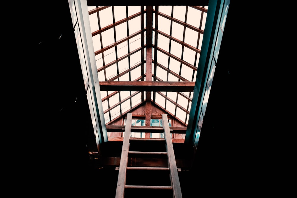 ladder and attic room