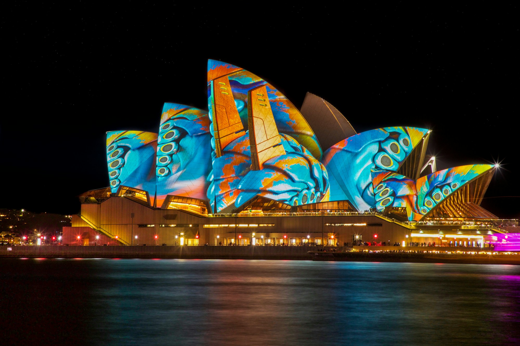 Sydney Opera House overlooking Sydney Harbour, one of Australia's most iconic travel landmarks