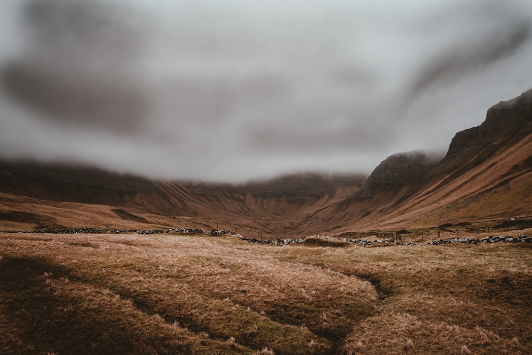 green field during day time, Rural Faroe Islands