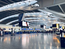 photo of departure area