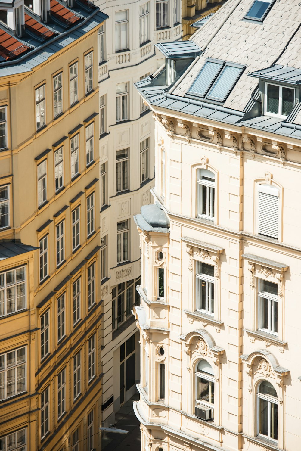 bird's-eye view of high-rise buildings